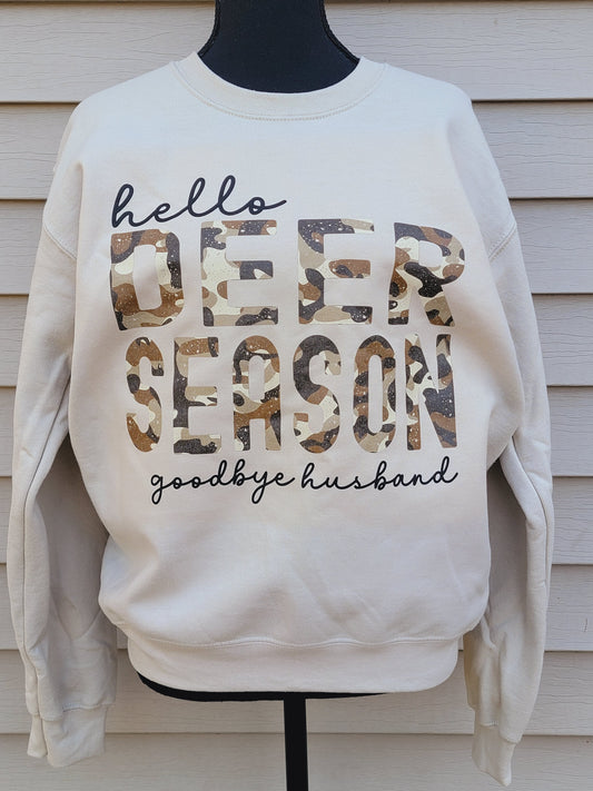 Hello Deer Season Pullover