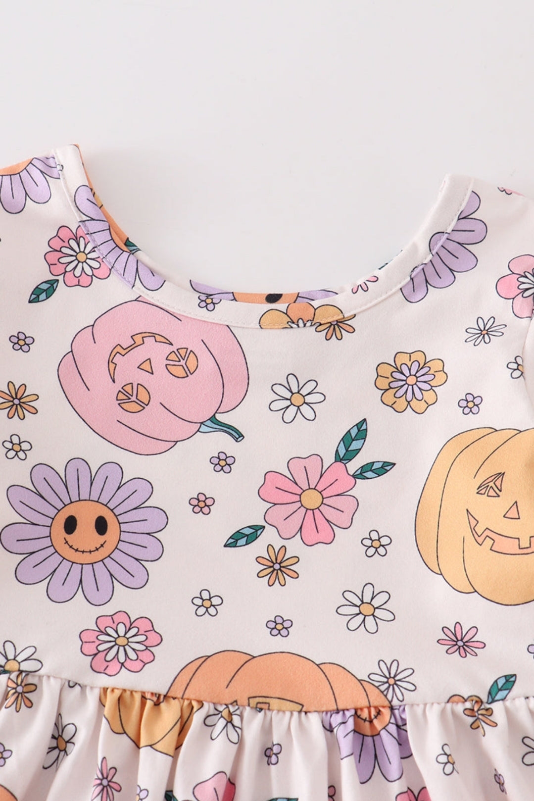 Floral Skeleton Youth Dress