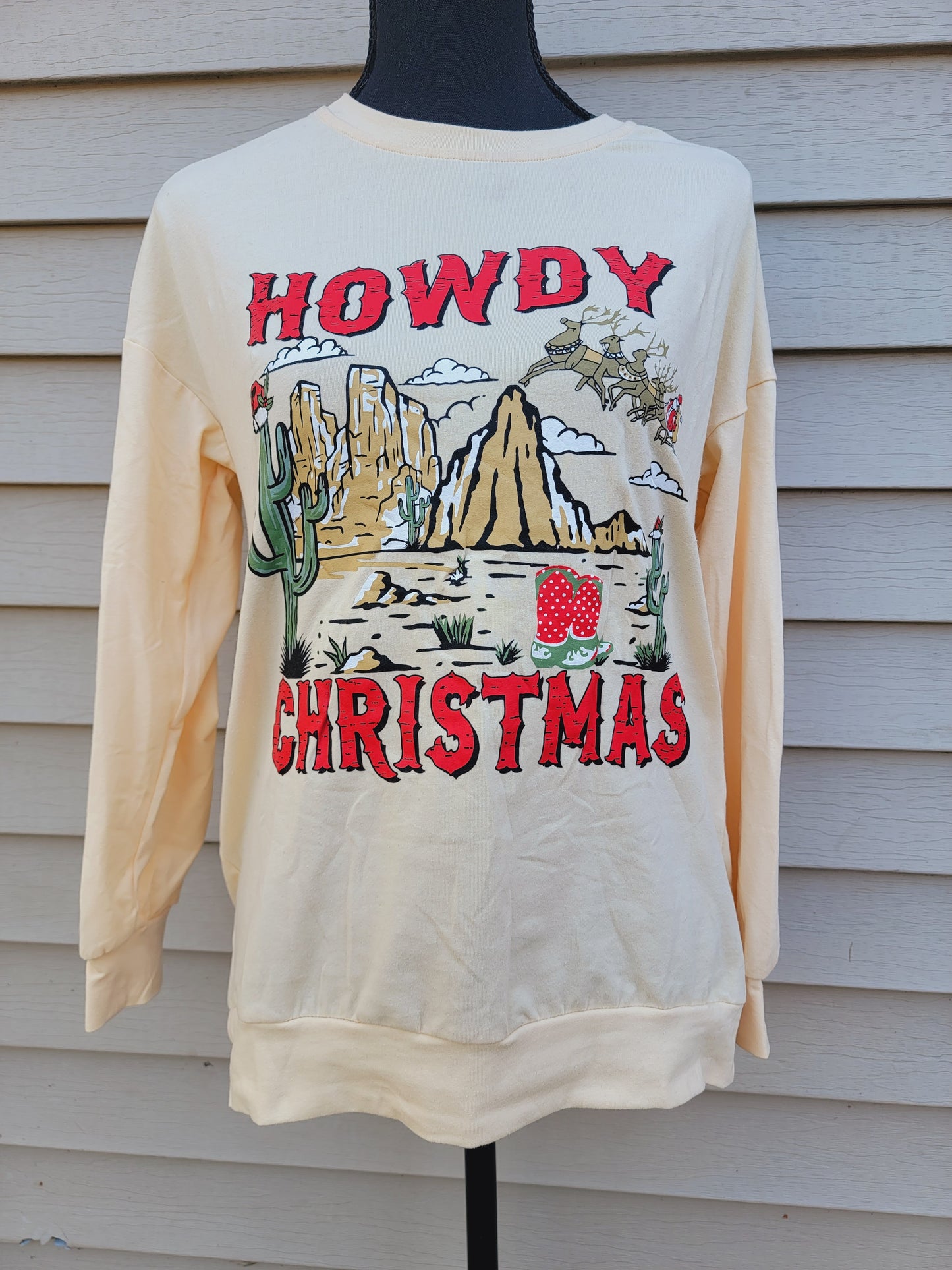 Howdy Christmas Women's Pullover