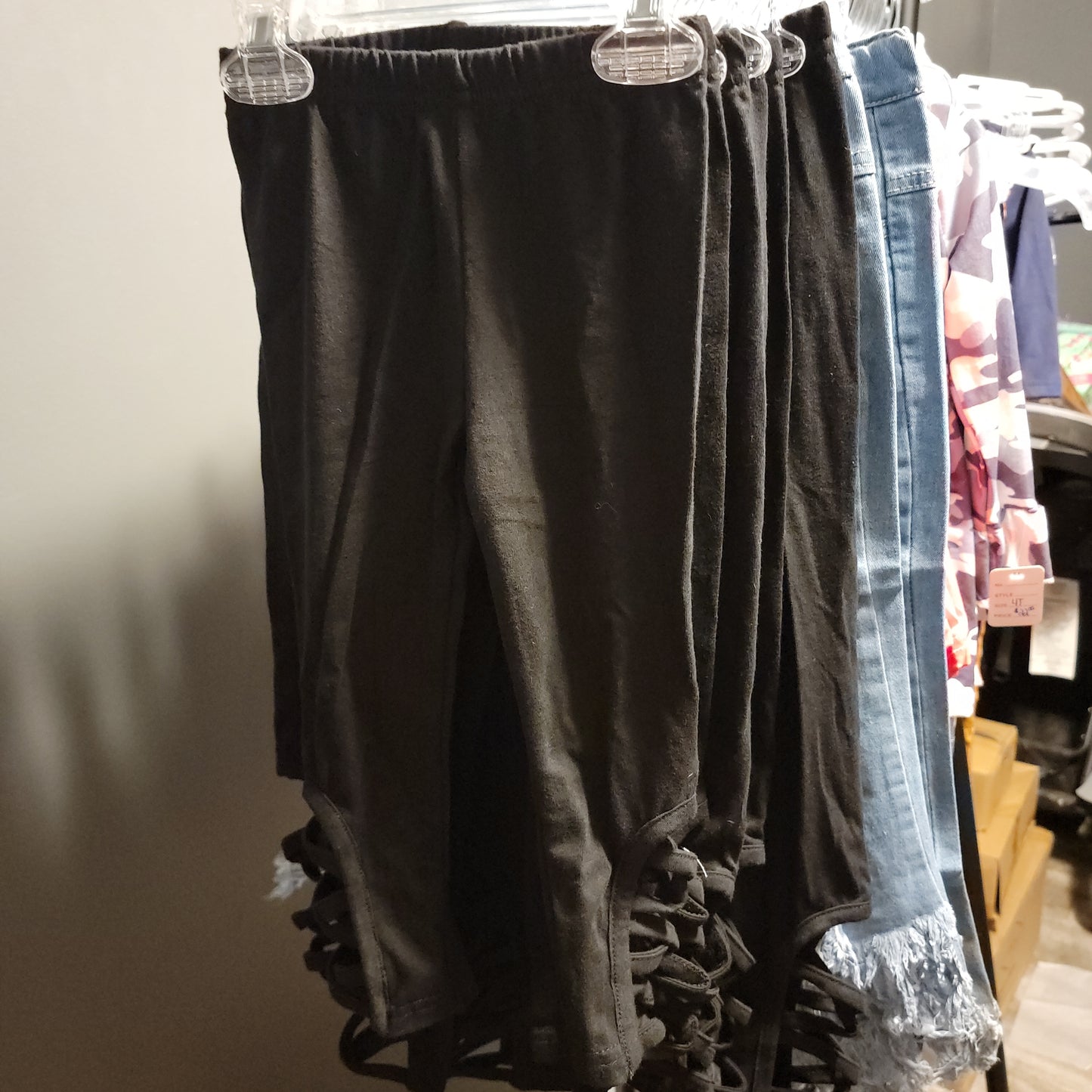 Black Cutout Leggings