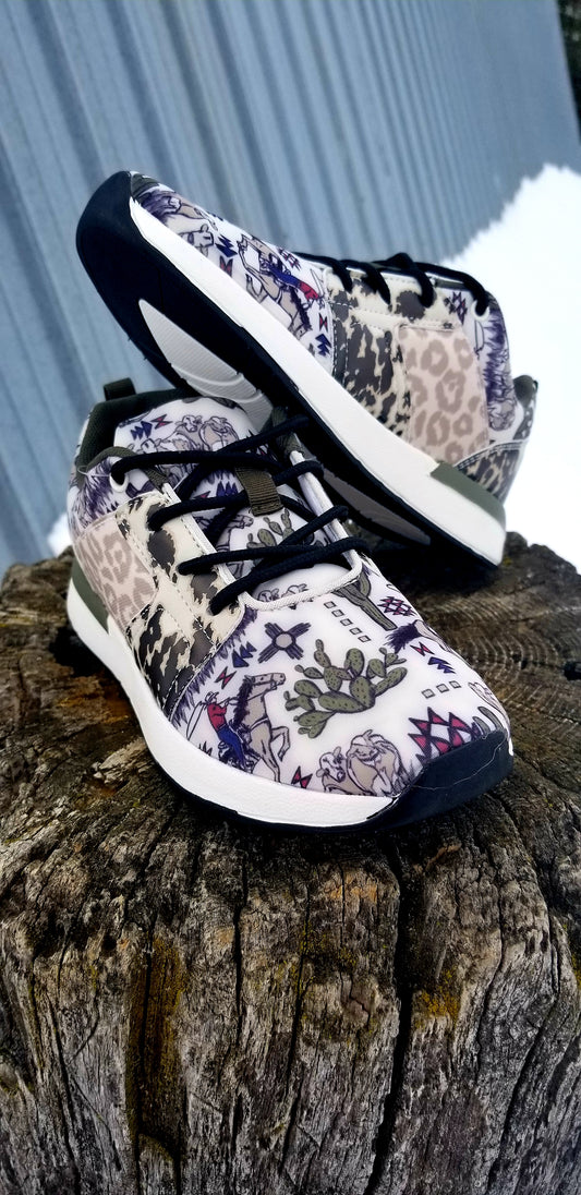 "Cool it Cowboy" Sneakers