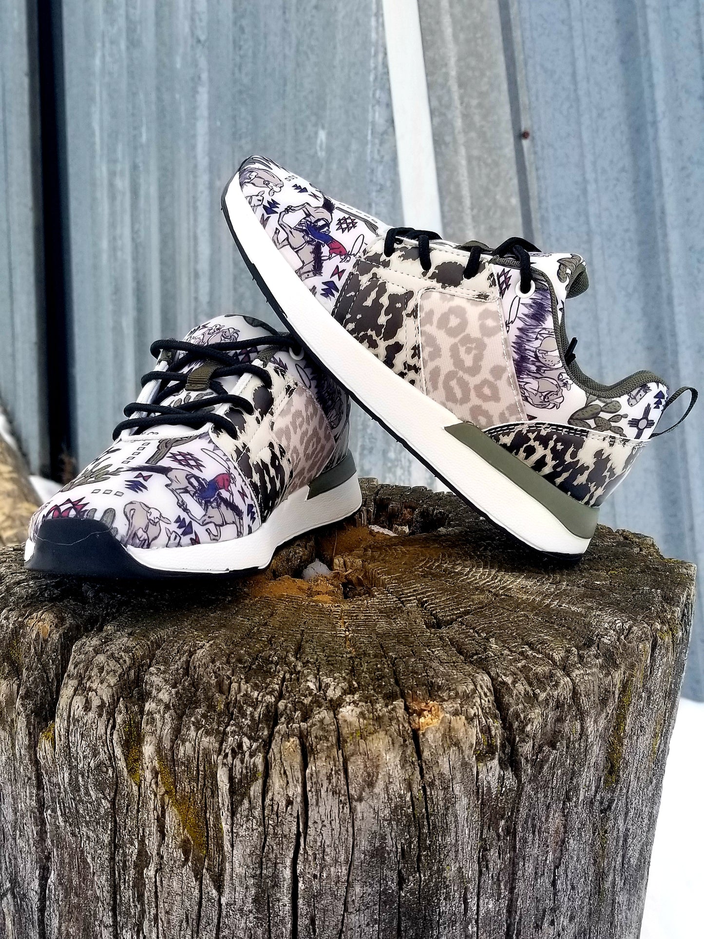 "Cool it Cowboy" Sneakers