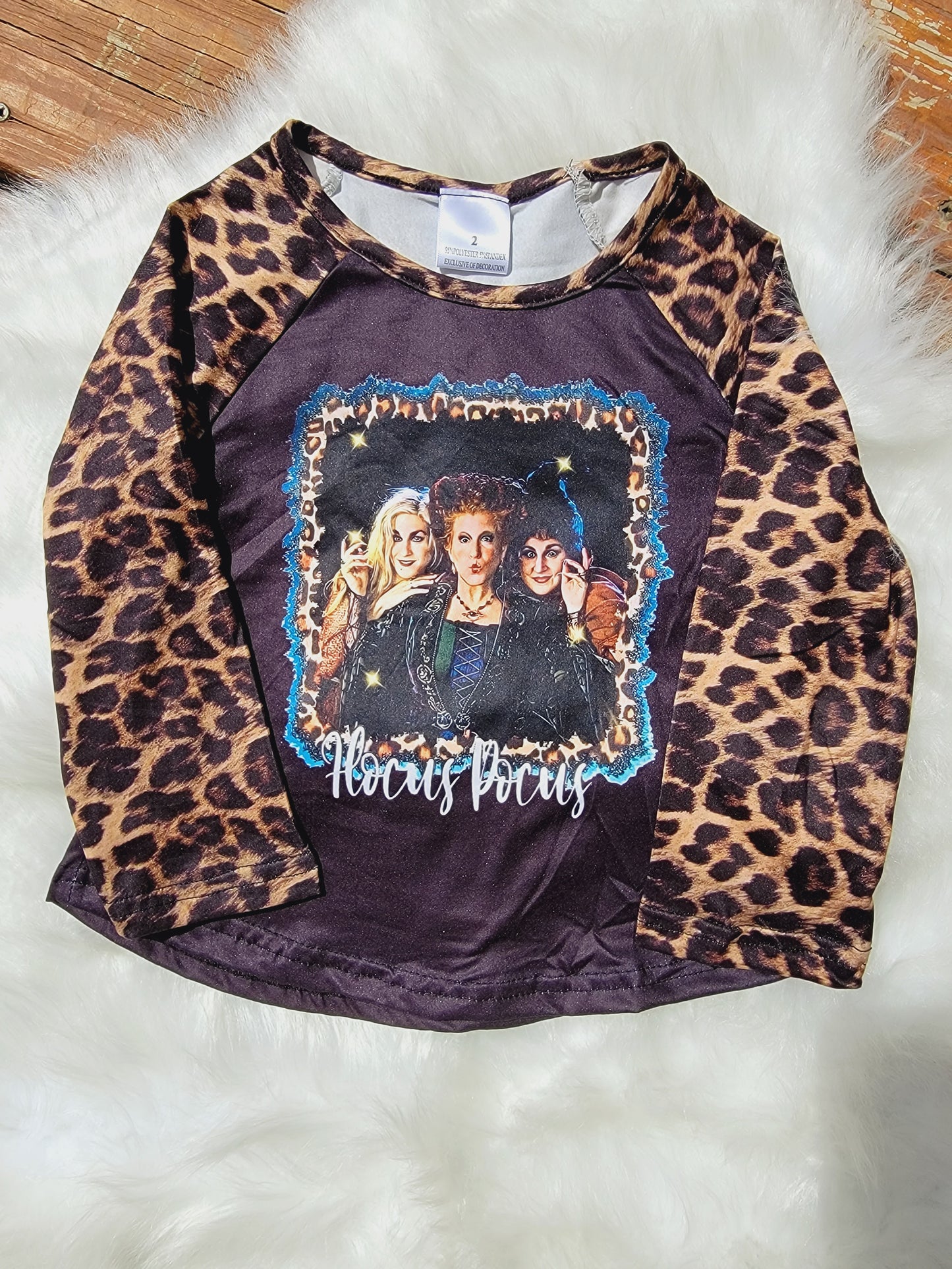 Hocus Pocus®️ Leopard Long Sleeve Top