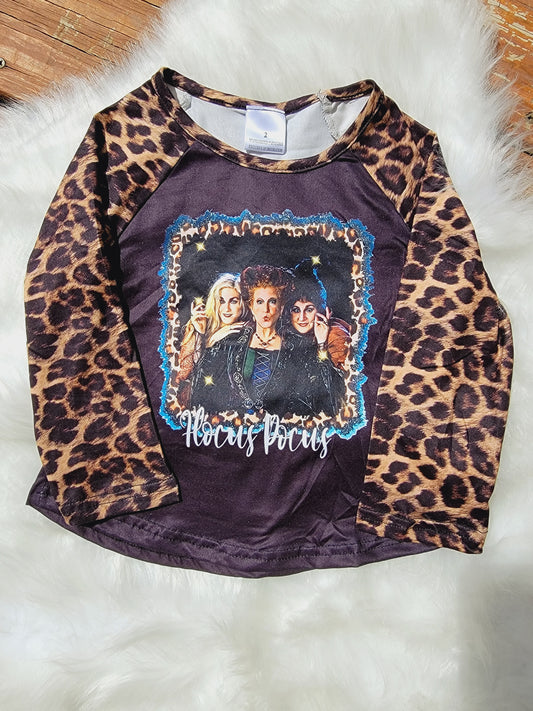 Hocus Pocus®️ Leopard Long Sleeve Top