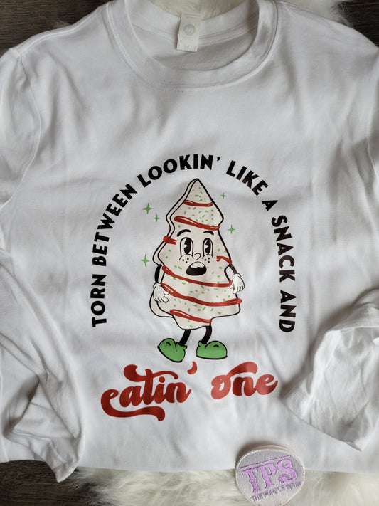 Christmas Tree Cake Unisex Adult Longsleeve