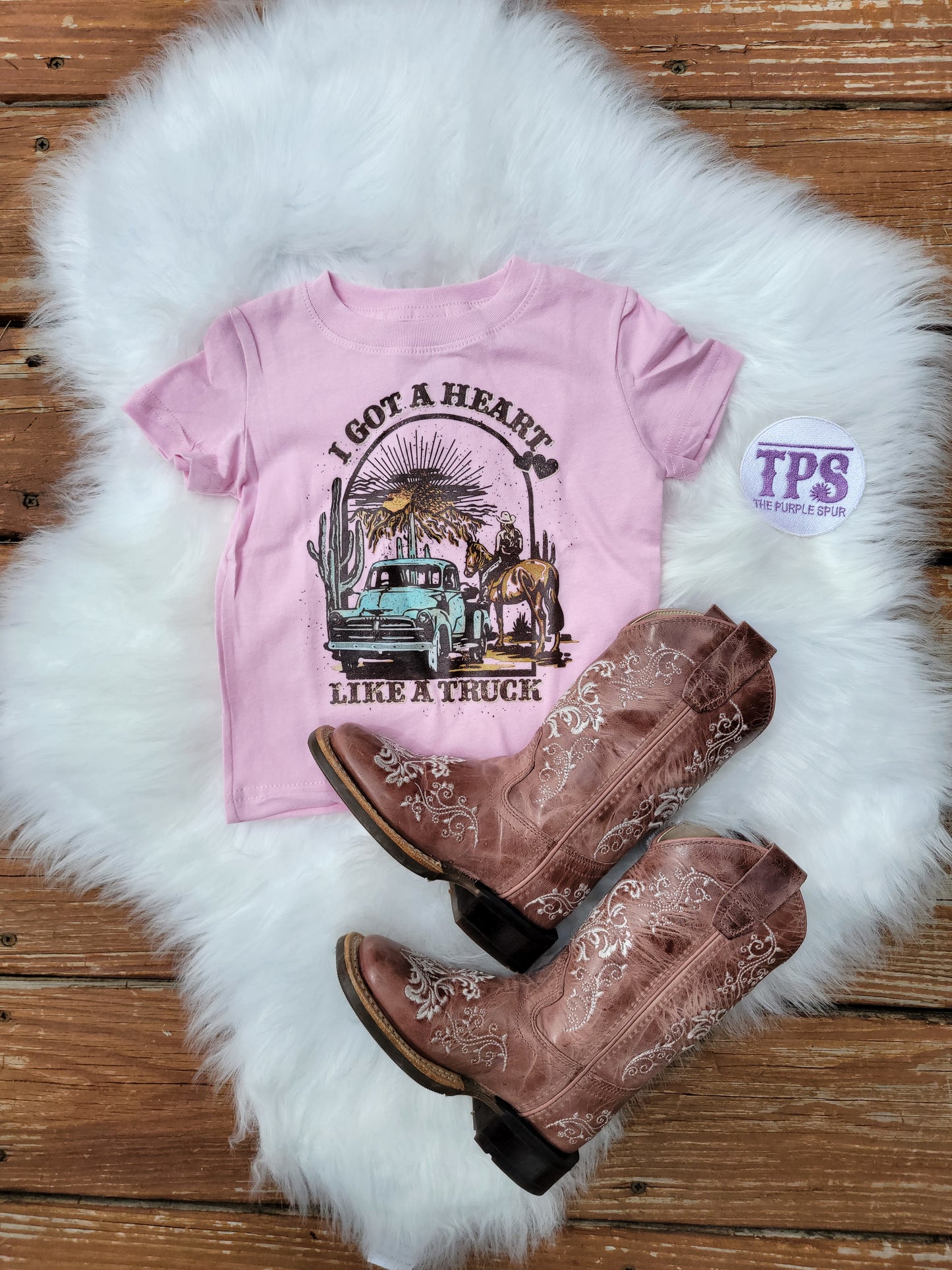 Heart Like A Truck Tee