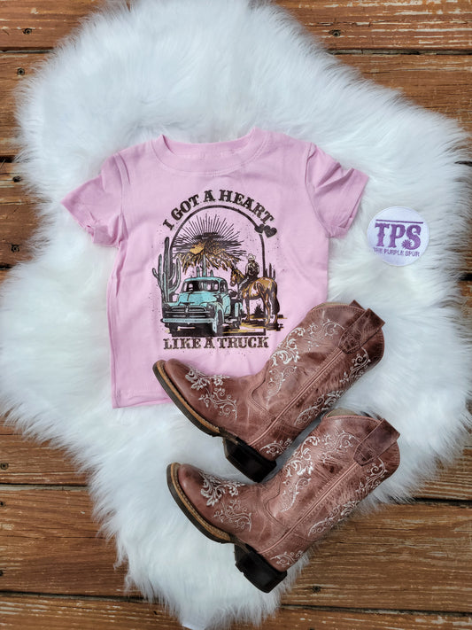 Heart Like A Truck Tee