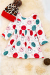 Merry Emoji Christmas Baby/Toddler Dress