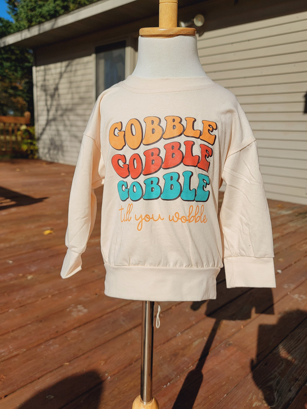 Gobble Til' You Wobble Pullover