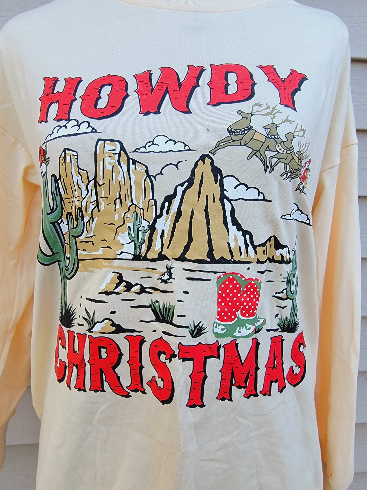 Howdy Christmas Women's Pullover