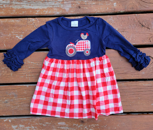 The 'Ol Red Tractor Dress