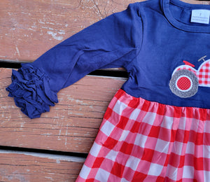 The 'Ol Red Tractor Dress