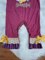 Give Thanks Baby Romper
